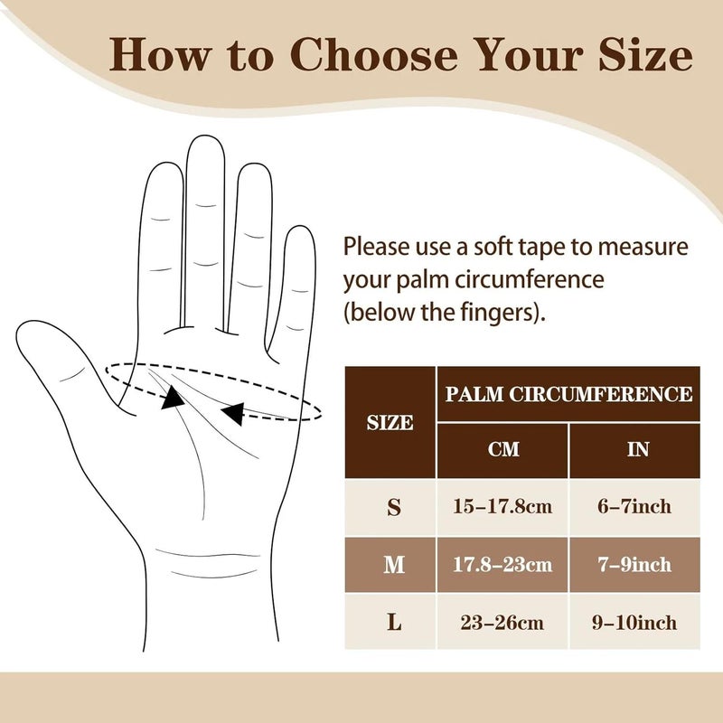 Sports thumb bracer, joint sprain fixing strap (skin tone, right hand, size S) - Image 5