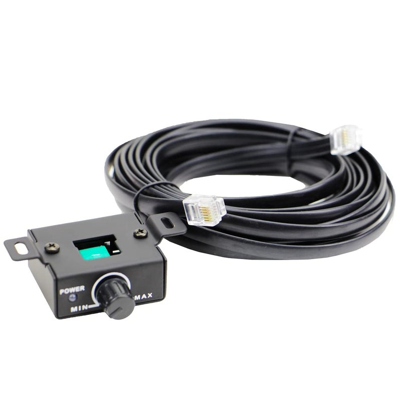 Xtenzi Amplifier Bass Volume Knob Control Remote XTBR6 Compatible with XThunder Link Amp - Image 1