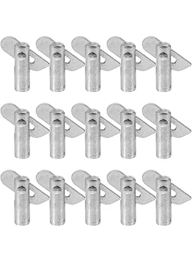 Galvanized Steel Scaffolding Locking Pins 40pcs Construction Safety Guardrail Fixing Accessories - Image 1