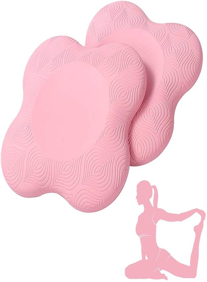 kartfury Yoga Knee Pad Cushion Extra Thick for Knees Elbows Wrist Hands Head Foam Yoga Pilates Work Out Kneeling pad (Pink) - Image 1