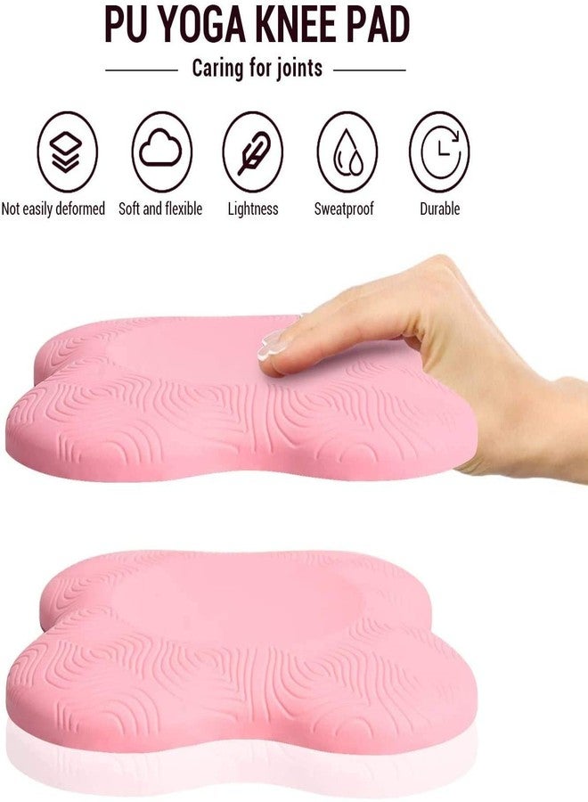 kartfury Yoga Knee Pad Cushion Extra Thick for Knees Elbows Wrist Hands Head Foam Yoga Pilates Work Out Kneeling pad (Pink) - Image 4