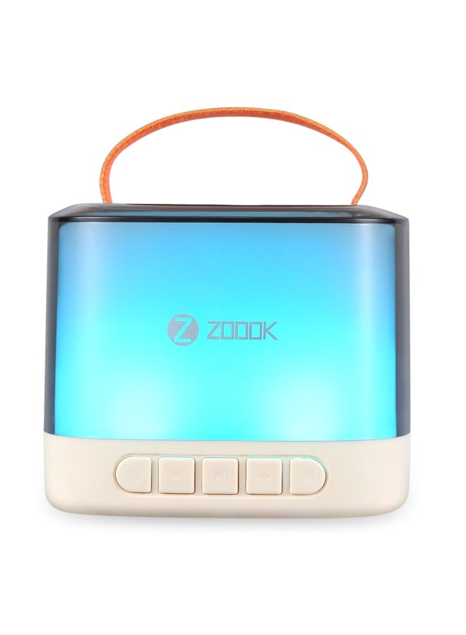 Zoook Mini Karaoke Machines for Kids Adults, Bluetooth Portable Karaoke Machine with 2 Wireless Microphones, Kids Karaoke Machines for Girls Boys Karaoke Speaker with LED Lights Toys Birthday Gifts - Image 3