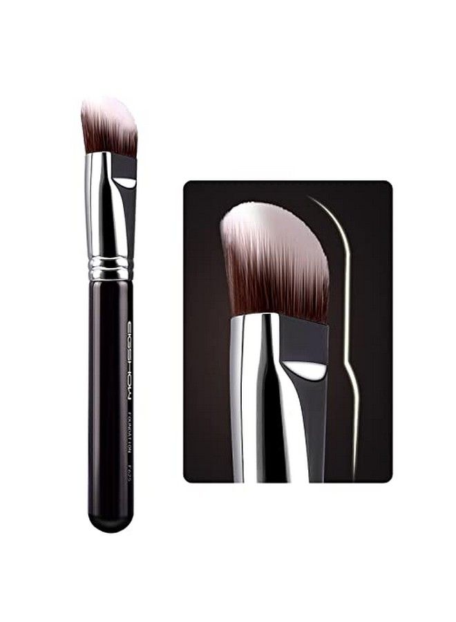 EIGSHOW Foundation Brush Pro Slanted For Liquid Mask Kabuki Brush With Fiber Unique Head Shape Perfect For Liquid Cream And Powder Buffing Blending Face Brush Foundation F625 Eigshow - Image 1