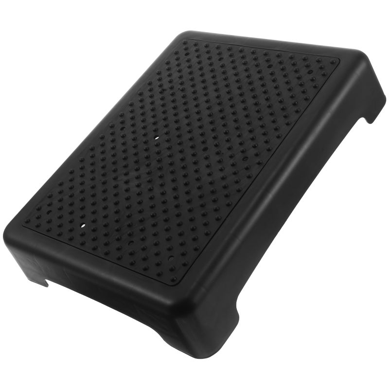 Mobility Step Stool for Adults & Seniors - Indoor/Outdoor Stairs Assist Nonskid Platform for Home Bathroom Kitchen Bedroom Office Footrest 17x13x3Inches Black - Image 5