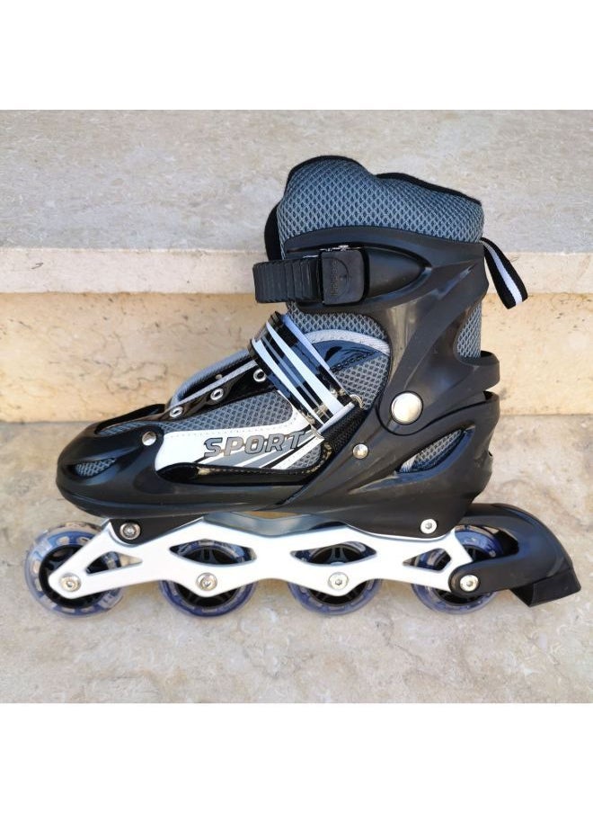 Imported high-necked raw material patina 4 Wheels size (M) meduim -SKATE from 34-37
