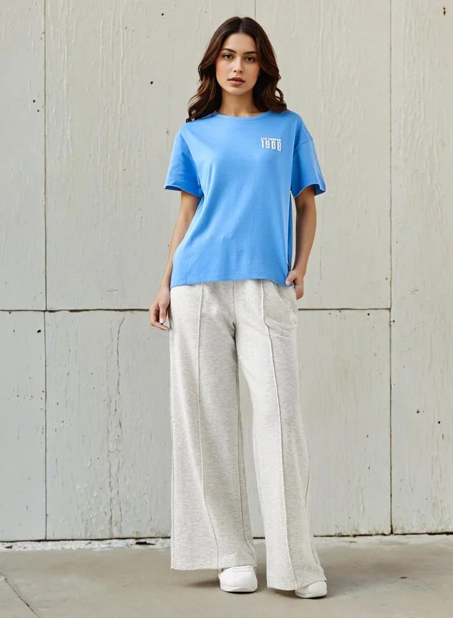 Lee Cooper Lee Cooper T-shirt Regular Fit with Logo Print Cotton