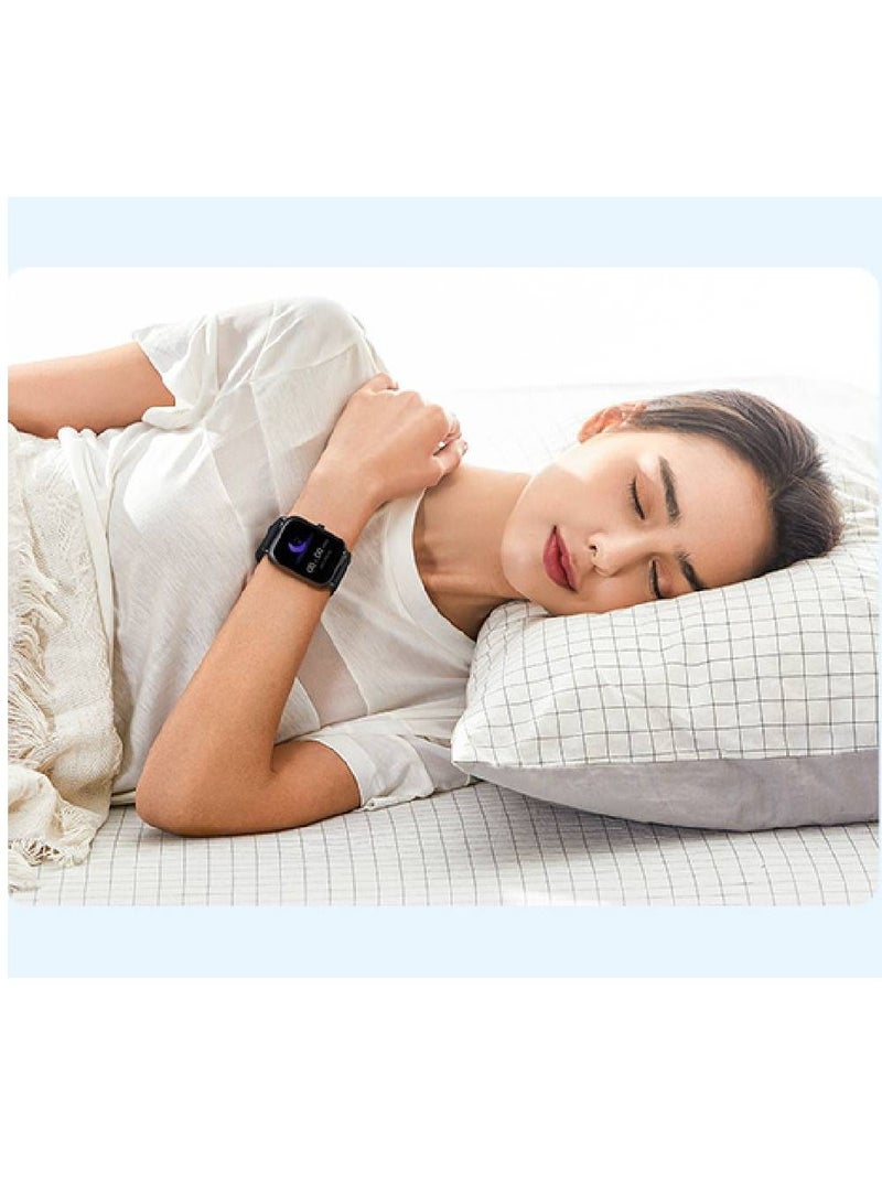 Blulory Glifo RS4 Global Version HD Screen Sports Heart Rate Monitor Bluetooth Calling Smartwatch For Men Women Black - Image 3