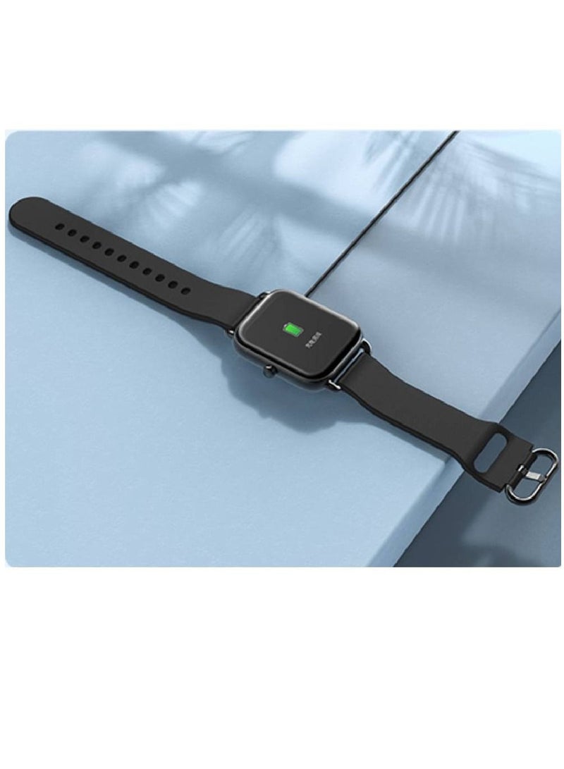 Blulory Glifo RS4 Global Version HD Screen Sports Heart Rate Monitor Bluetooth Calling Smartwatch For Men Women Black - Image 2