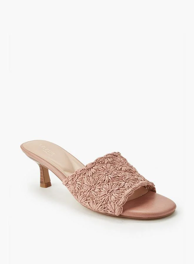 Celeste Women Kitten Heel Sandals