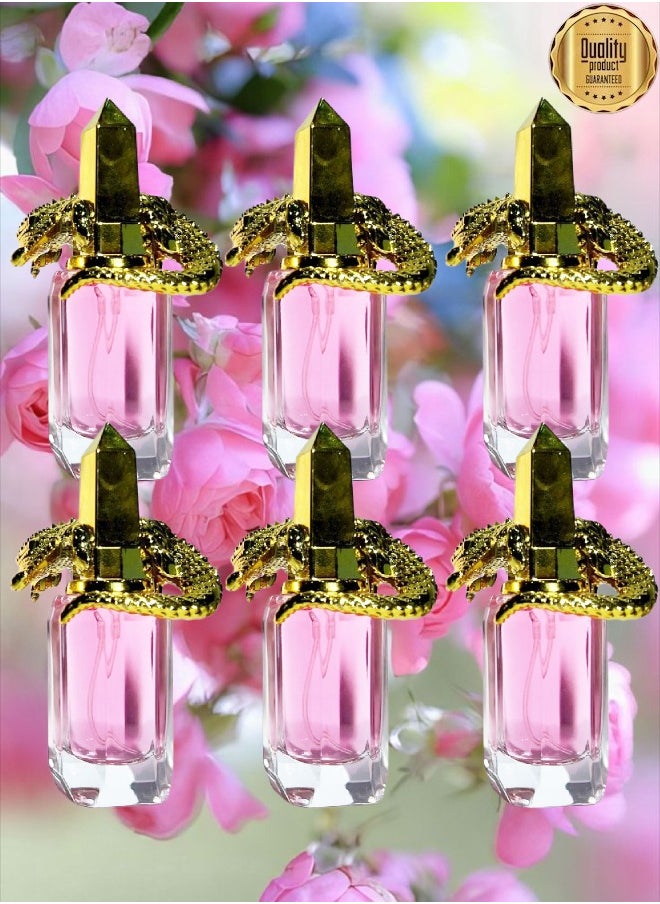 Pink gold 6 Pieces Classic Christian Pink Gold EDP 25ML  - Image 1