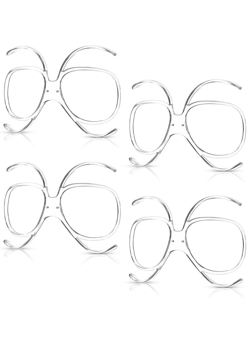 Y&D - Ski Goggles RX Insert Optical Adaptor and Snowboard Goggle for Glasses Wearers Universal Size Inner Frame Motorcycle 4 Pieces - Image 1