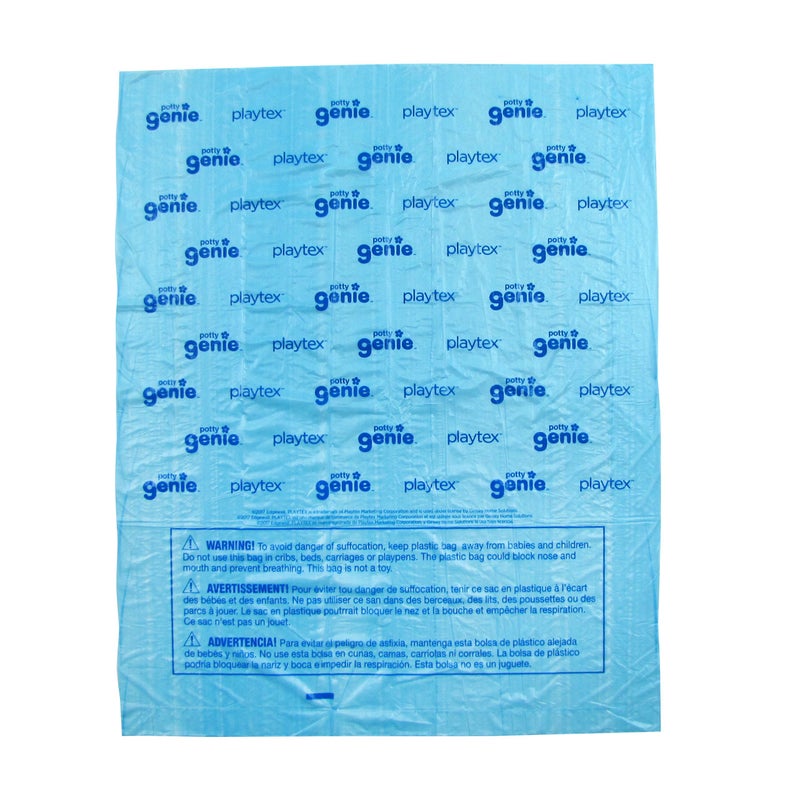 Playtex Baby Potty Genie Liner Refill Bags 2 Pack, Blue - Image 2