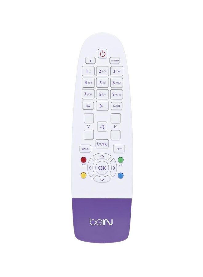 bein Universal Receiver Remote Control White/Purple