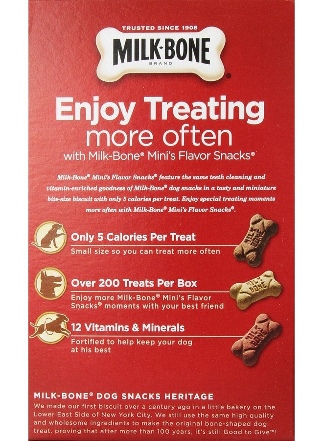 Milk-Bone Mini'S Flavor Snacks Dog Treats, 15-Ounce (Pack Of 6) - Image 2