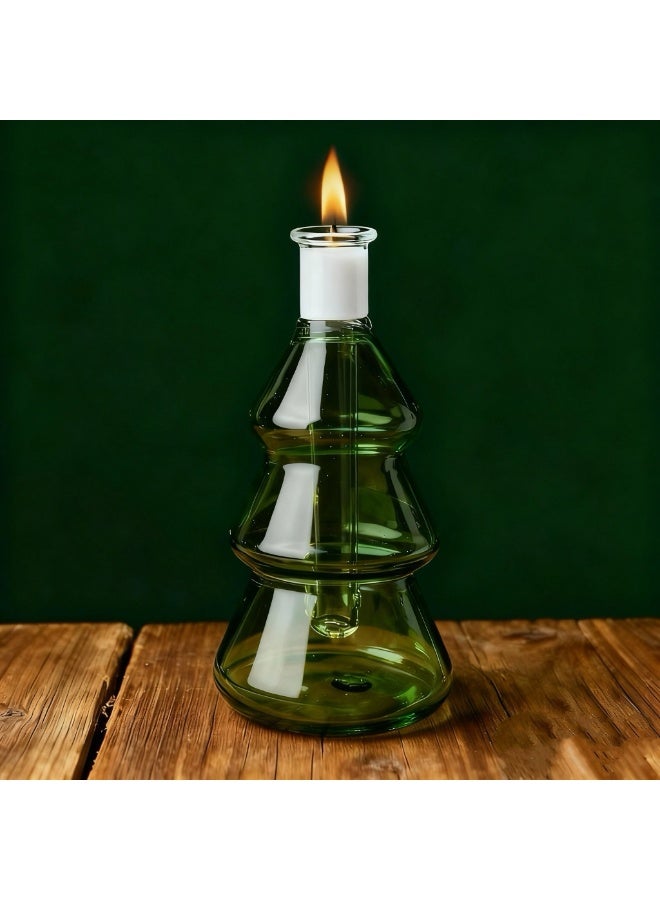 شيانغ مي زجاجة مصباح زيتي زجاجية ممتازة مقاومة للحرارة مصنوعة من مادة البورسليكات عالية الجودة للاستخدام طويل الأمد (لون عشوائي) - Image 1