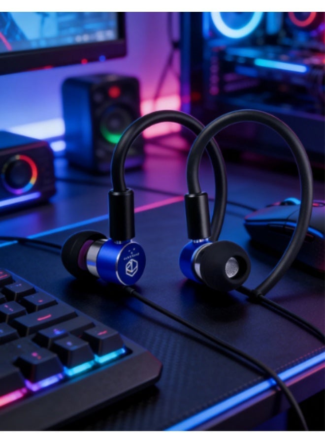 ROSESELSA Photon Pro Wired Earphones Type-C Wired Gaming Earphones, HiFi In-Ear Monitors (IEM) with Mic, 8mm Dynamic Driver, CNC Aluminum Body with Detachable 0.78mm 2-Pin Cable for Android/iPhone 15/PC - Image 4