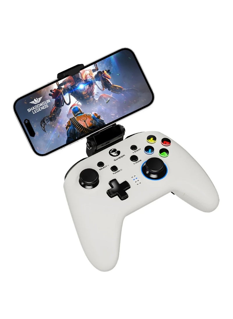 وحدة تحكم ألعاب T4 Pro بتقنية البلوتوث 2.4 جيجاهرتز لاسلكية لأجهزة Switch والكمبيوتر الشخصي والهواتف المحمولة والألعاب السحابية