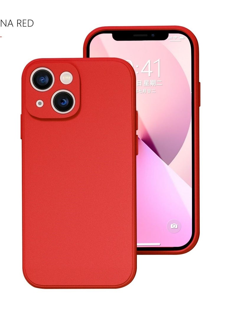 Loquat Solid Color TPU Soft Shell Apple Phone Case For iPhone