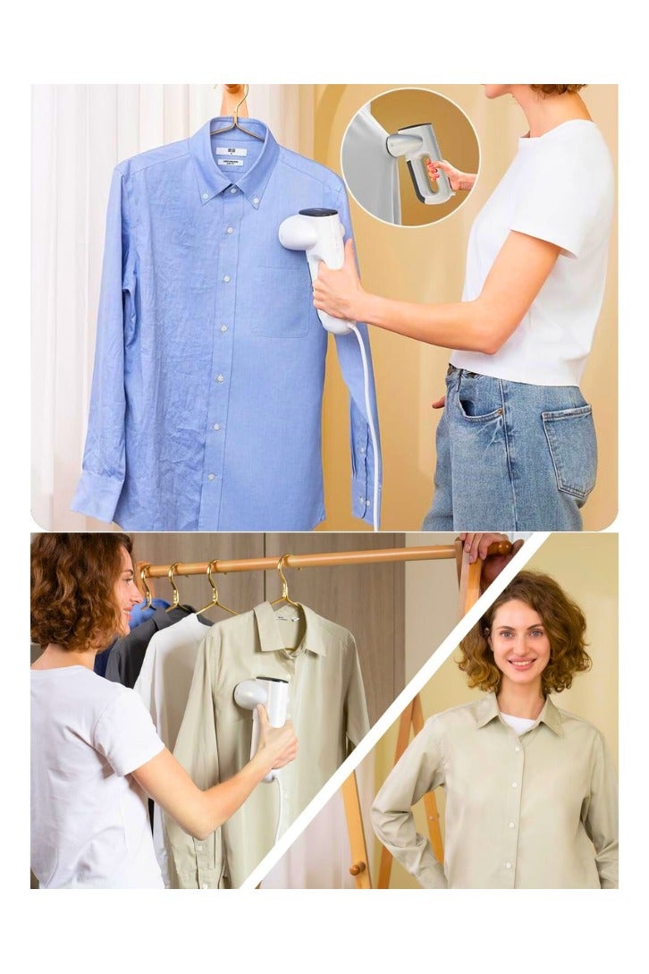 Chase Up Magic 1 Steamer Steamer with Suction Function, Portable Travel Steamer, 2300 Pa Suction Power, 2 Removable Water Tanks, 30 Seconds Heating, Steam Iron 2 in 1 - Image 2