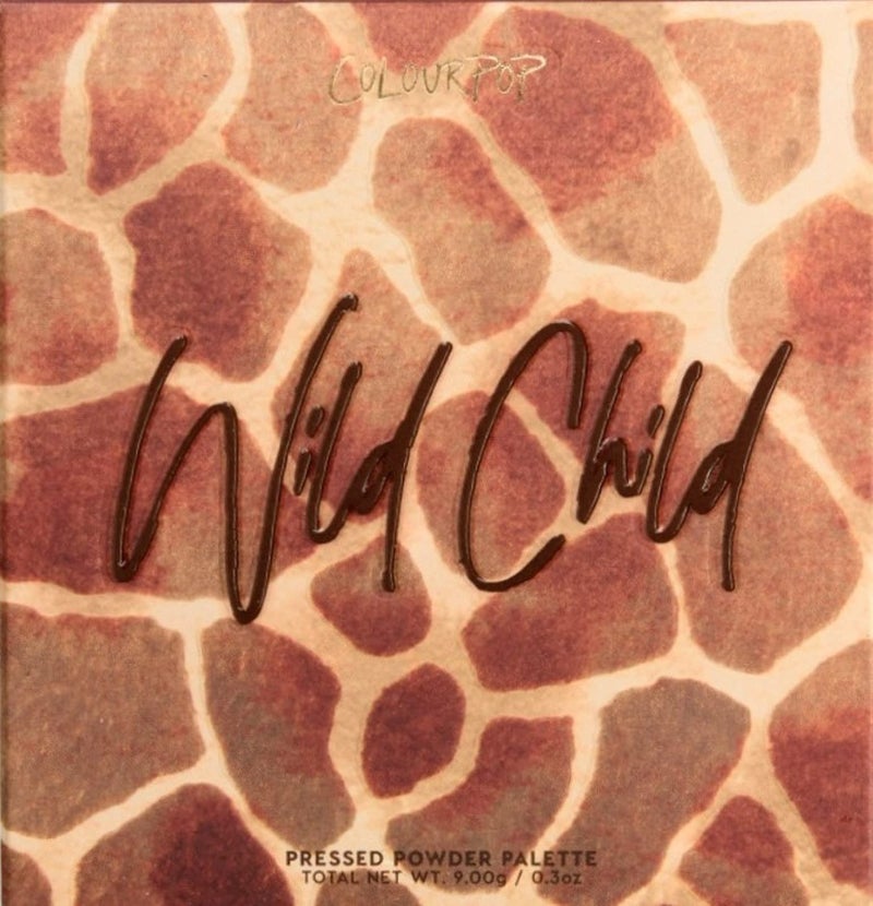 Colourpop ColourPop WILD CHILD Eyeshadow Palette Matte Metallic Sparkle Pressed Glitter Powder Super-Pigmented (Browns Chocolates Corals) - Image 2