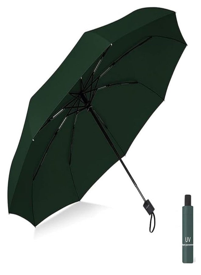 SKYTONE Umbrellas, Umbrella for Women, Umberallas for Rain Big Size Men, Umbrella for Wind and Rain, Windproof Umberalla Large for Man, Women, Kids, Girls, Boys (Green) - Image 1