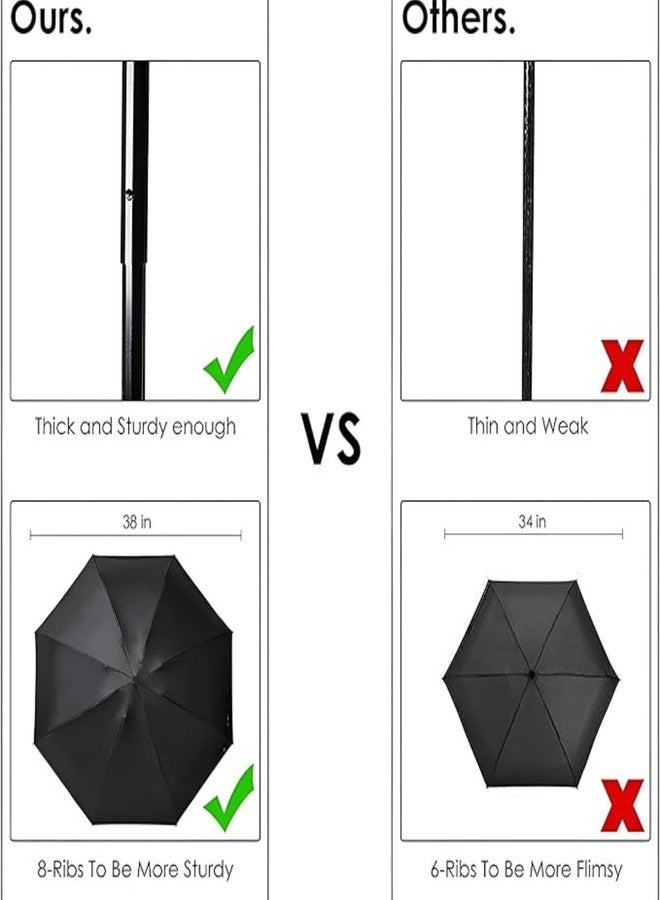 SKYTONE Umbrellas, Umbrella for Women, Umberallas for Rain Big Size Men, Umbrella for Wind and Rain, Windproof Umberalla Large for Man, Women, Kids, Girls, Boys (Green) - Image 4