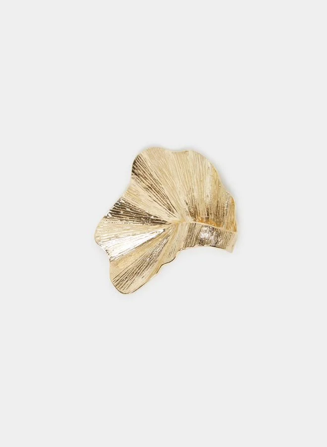Styli  Styli Women Gold Textured Overlap Ring for Women | Best Price UAE