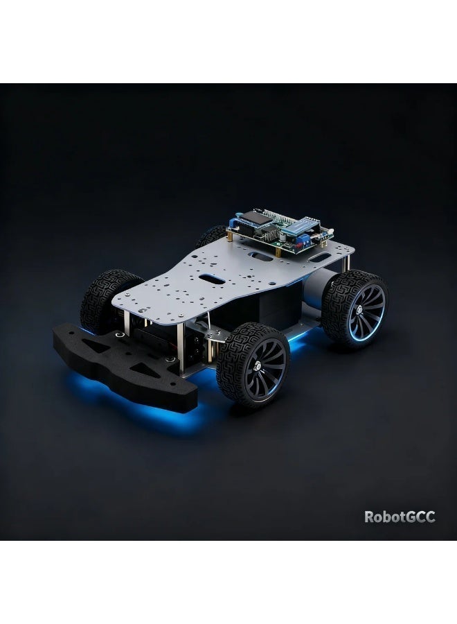 وبوت جي سي سي منصة هيكل روبوت STM32 متوافقة مع ROS بنظام أكرمان أو التفاضلي، عجلات ميكانوم متعددة الاتجاهات، محركات مشفرة، قاعدة قيادة كهربائية لمشاريع الملاحة الذاتية والروبوتات - Image 3