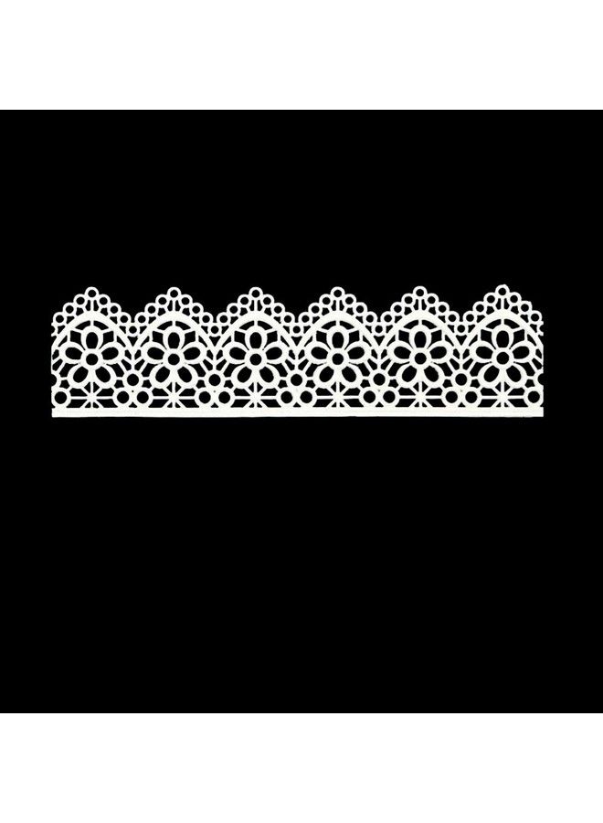 Zittop Change Hot Lovely Pink Lace Silicone Mold Cake Decoration Tool For Fondant Cake Cupcake - Image 3