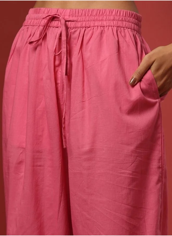 Abhishti Pathani Pants- coral