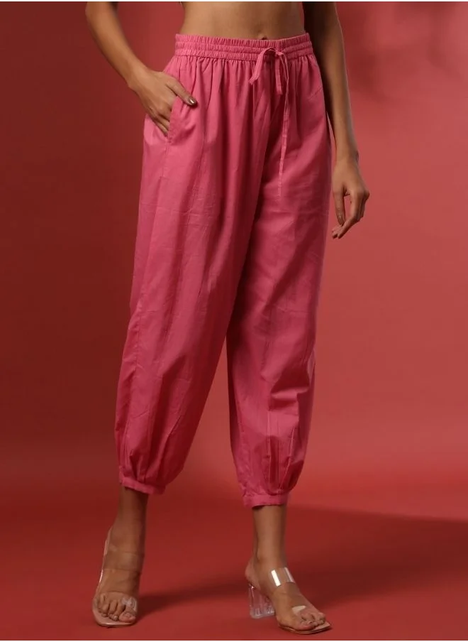 Abhishti Pathani Pants- coral