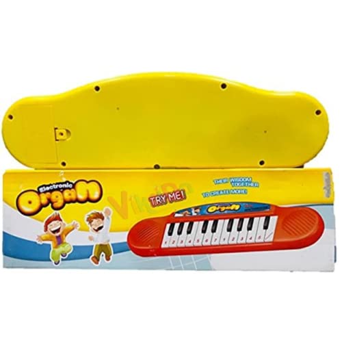 Vikrida Electronic Organ Piano for Kids, Color & Design May Vary as per Availability, Yellow - Image 2