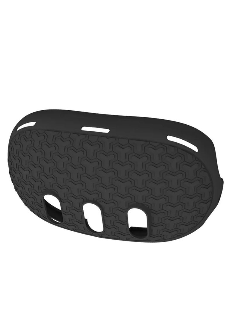 Generic - Silicone Protective Cover Shell Case For Meta Quest 3 VR Headset Head Face Cover Eye Pad Handle Grip Button Cap VR Accessories (Black) - Image 1