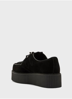 Truffle Chunky Flat Sneaker  - Image 2