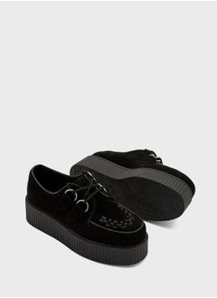 Truffle Chunky Flat Sneaker  - Image 3