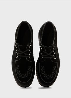 Truffle Chunky Flat Sneaker  - Image 4