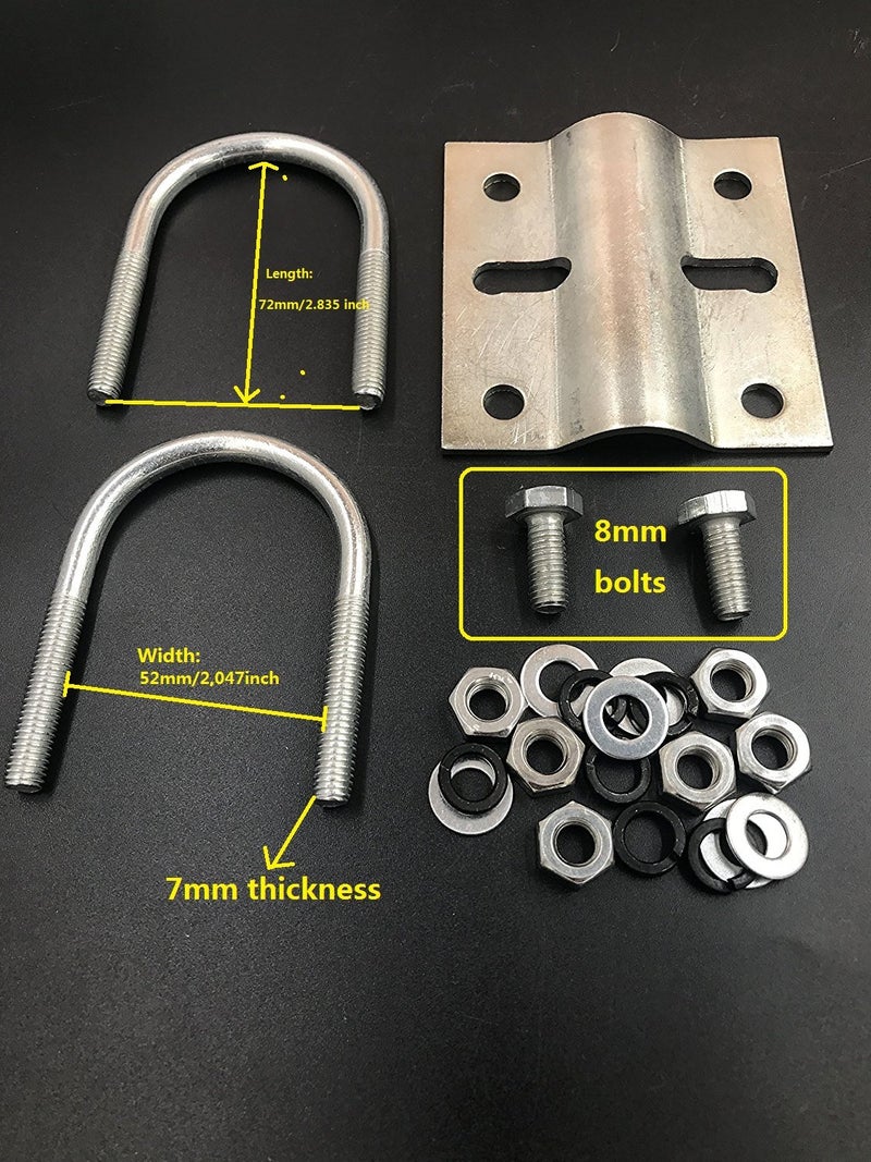 DONSP1986 Universal mounting bracket to bigger down tubes for 2 stroke gas motor engine kit 48cc/50cc/66cc/80cc - gas motorized bicycle - Image 3