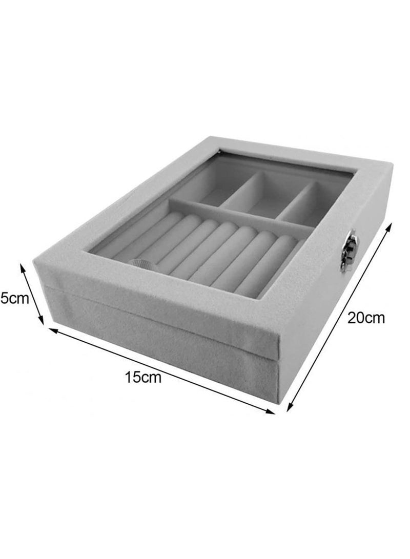 Velvet Box Luxury Jewelry Box For Ring Earring Necklace - Image 2