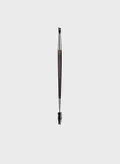 MAKE UP FOR EVER Double-Ended Angled Eyebrow And Eyelash Brush - 274