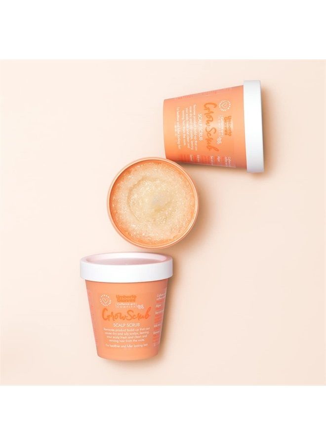 Umberto Giannini علاج تقشير نمو الشعر Grow Long - نباتي وخالٍ من القسوة على الحيوانات، مقشر فروة الرأس Grow Scrub مع مركب Caffeine-Gro - Image 5