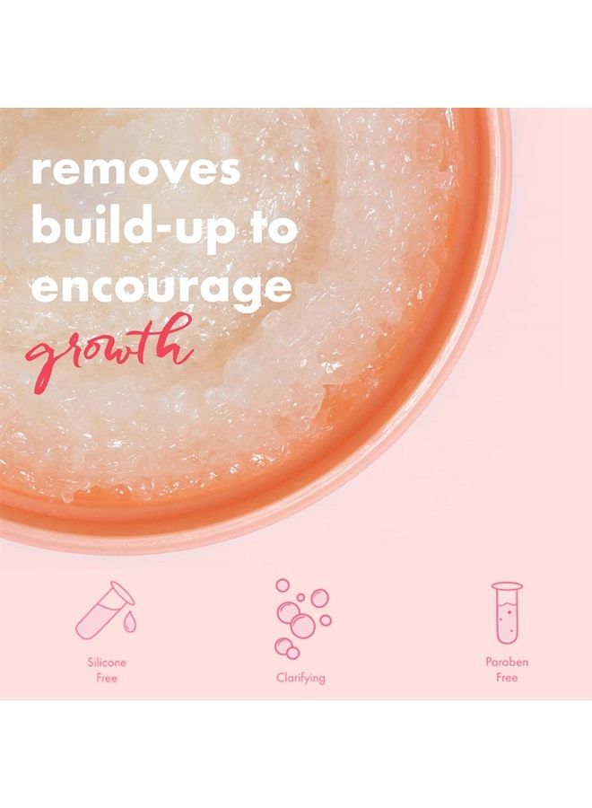 Umberto Giannini علاج تقشير نمو الشعر Grow Long - نباتي وخالٍ من القسوة على الحيوانات، مقشر فروة الرأس Grow Scrub مع مركب Caffeine-Gro - Image 2