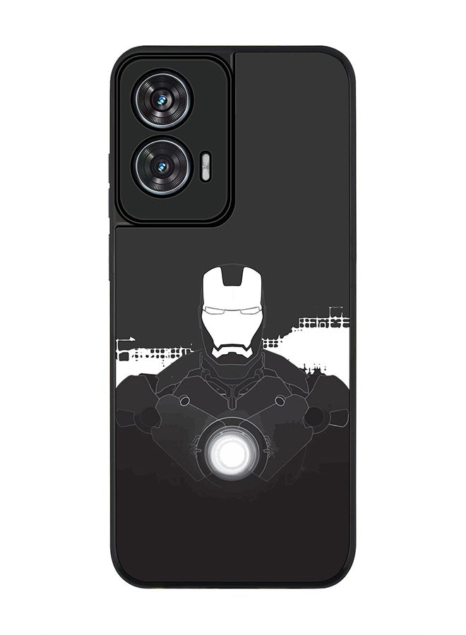 Stylizedd غطاء لهاتف موتورولا إيدج 50 فيوجن 5G، حماية كاميرا نحيفة، غطاء هاتف مضاد للصدمات - آيرون مان بييم - Image 1