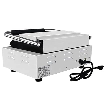 KIRAN ENTERPRISE Kiran Enterprise Metal 4 Slice Heavy Sandwich Griller Suitable For Restaurants Hotels And Commercial Purpose 2500 Watts White  - Image 4