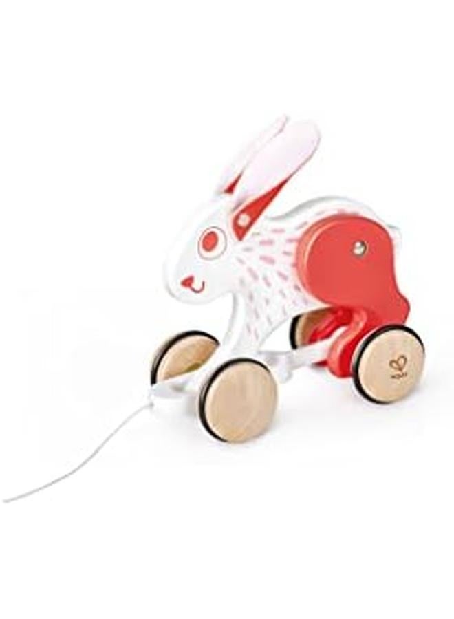 هيب لعبة سحب وسحب الأرنب الخشبية على طول اللعبة - Image 3