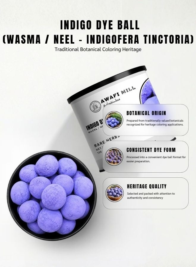 AWAFI MILL Indigo Dye Kit (Natural Blue Dye) - 100 g | 3.5 Oz - Image 5