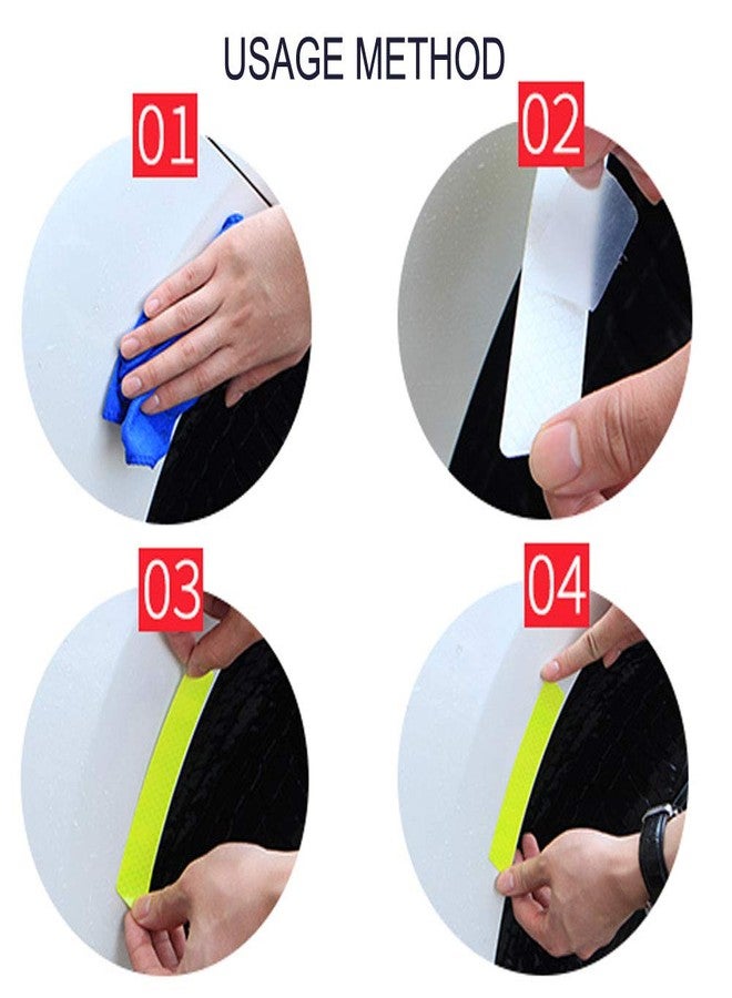 Leasinder 55 Pcs Reflective Stickers for Helmet Bicycle Reflective Tape Night Safety Stickers Decals for Motorcycle, Helmets, Bike, Strollers, Wheelchairs, Scooter, Wheelchairs (Blue) - Image 5