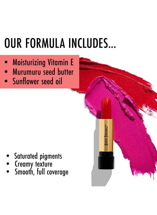 Black Radiance Perfect Tone Lipstick Lip Color, Plum Orchid, 0.13 Oz - Image 5