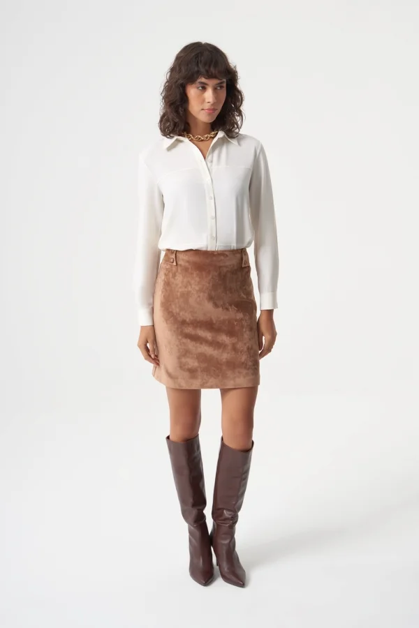 MIZALLE Suuet Texture Skirt