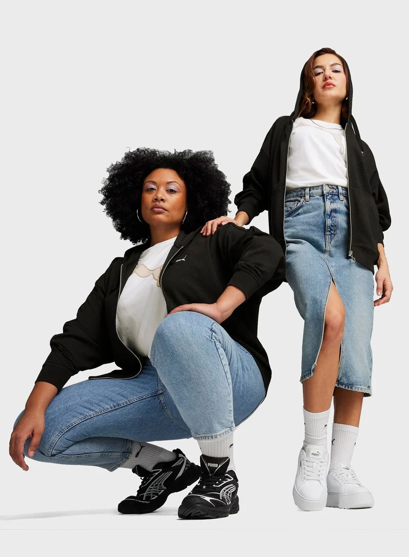 PUMA Her Full-Zip Hoodie
