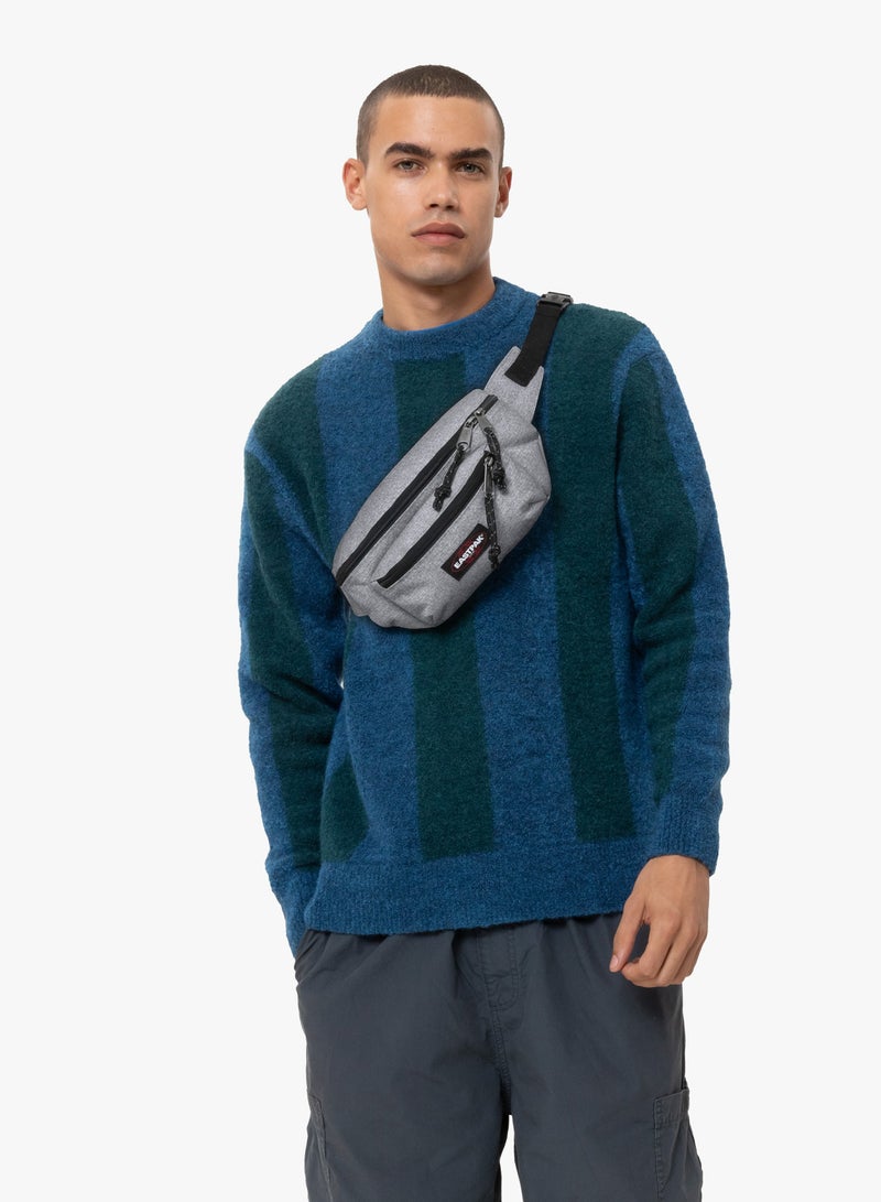 EASTPAK Doggy Medium Crossbody Bum Bag Sunday Grey - Image 2